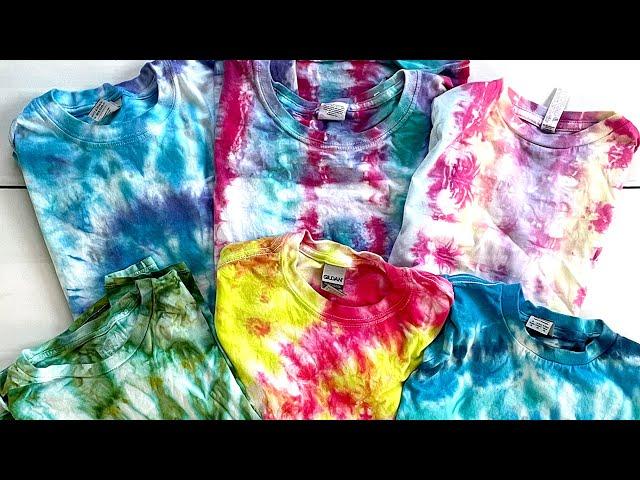 EASY Tie Dye Patterns & Folding Techniques