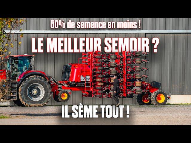  LE MEILLEUR SEMOIR du MONDE ? le 1er VADERSTAD PROCEED de  : 50% de SEMENCES en MOINS !