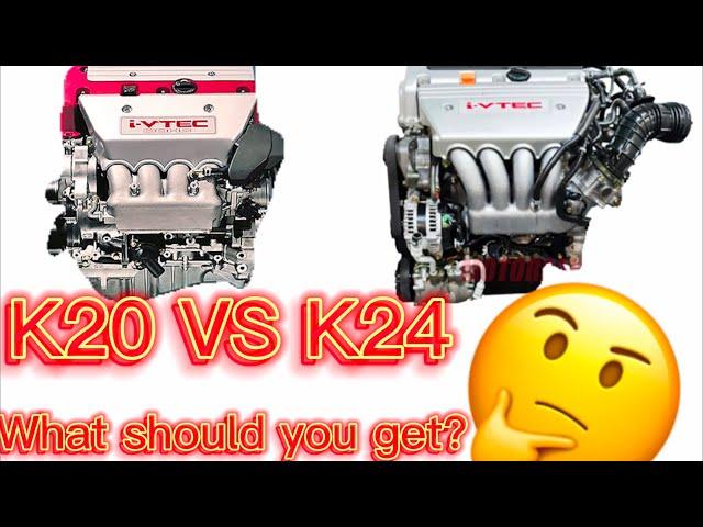 Honda K20 VS K24 (What is better? What should you get?)