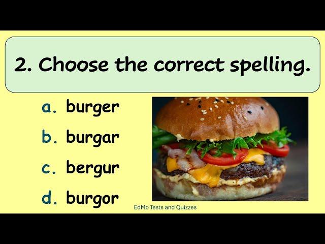 ENGLISH SPELLING TEST. CAN YOU GET 15 /15? How well do you spell?   BE A SPELLING BEE CHAMP.