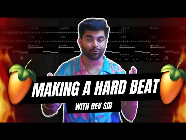 Making A Hard Beat With @DevNextLevel  | Fl Studio (Hindi) | Fl Studio Beginner Hindi