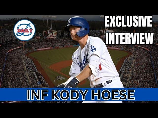 Dodgers Infielder, Kody Hoese, Joins Dodgers Daily