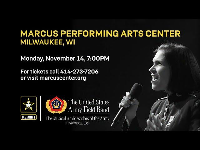 The United States Army Field Band in Milwaukee
