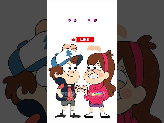 Guess the real eyes of dipper and mabel from gravity falls? #art #shorts #gravityfalls