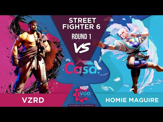 Vzrd (Ryu) vs Homie Maguire (Manon) - Round 1 - CasaBunch Online 53