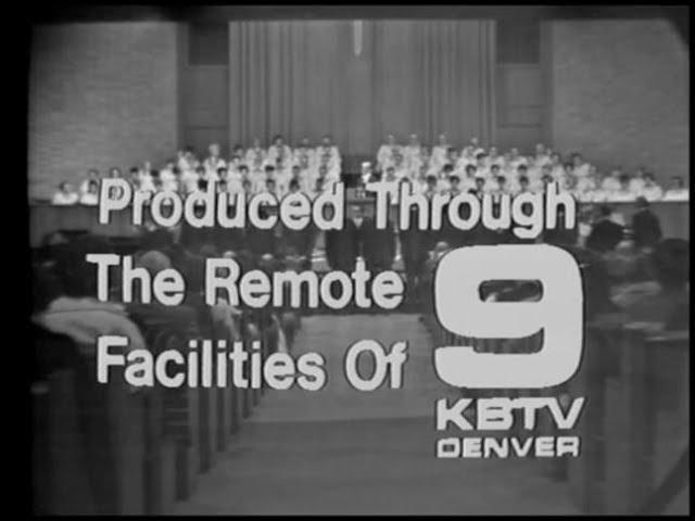 KBTV-9 1967/8 Calvary Temple Pastor Blair Remote Facilities.