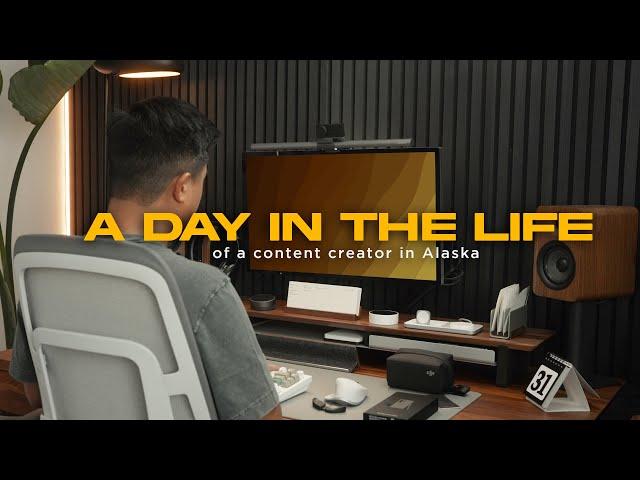 Behind The Scenes + S24 Ultra Unboxing | A Day In The Life Of A Tech Content Creator In Alaska