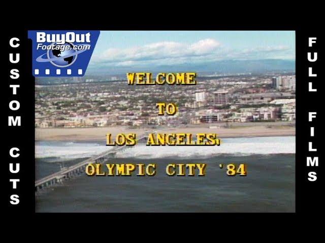 Welcome to Los Angeles Olympic City 1984