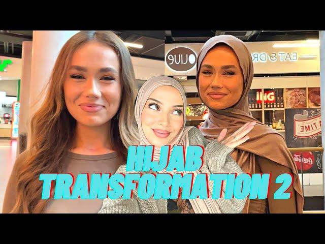 NON HIJABIS TRYING THE HIJAB FOR THE FIRST TIME! PART II