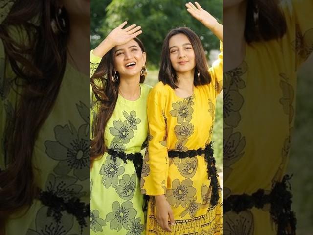 Hira Faisal with Rabia Faisal beautiful post #sistrology #shorts #youtubeshorts #trending