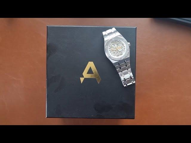 Unboxing  Arkai Mamut Automatic Skeleton AP Hommage (sponsored by Trendhim)