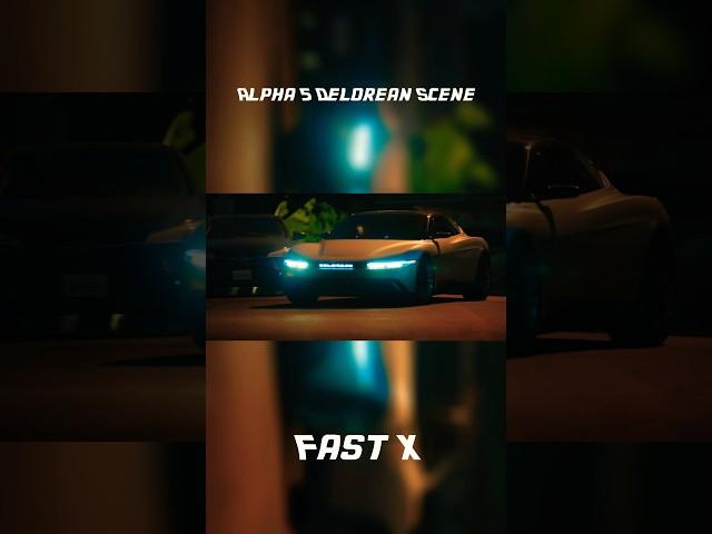 Alpha 5 First Film Appearance #fastx #deloreantech #alpha5 #backtothefuture #viral @DeLoreanTECH