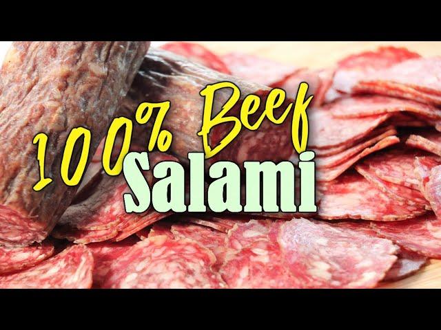 Making a 100% Beef Salami