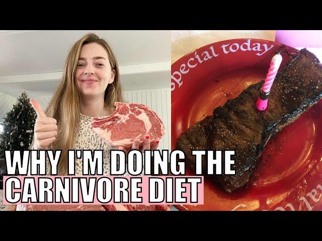 Why I Started The Carnivore Diet // EDS, POTS, Lyme Disease, Chiari, Intracranial Hypertension