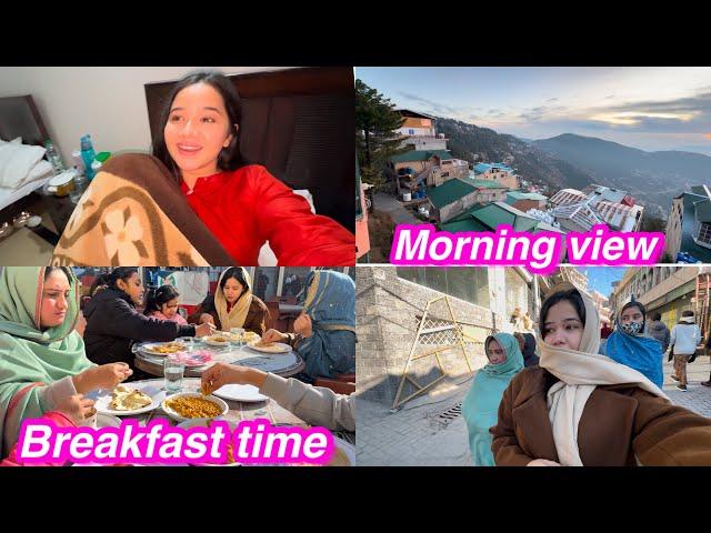 Hmari subha kesi hui | paharon ka nashta | morning view | Sitara yaseen vlog