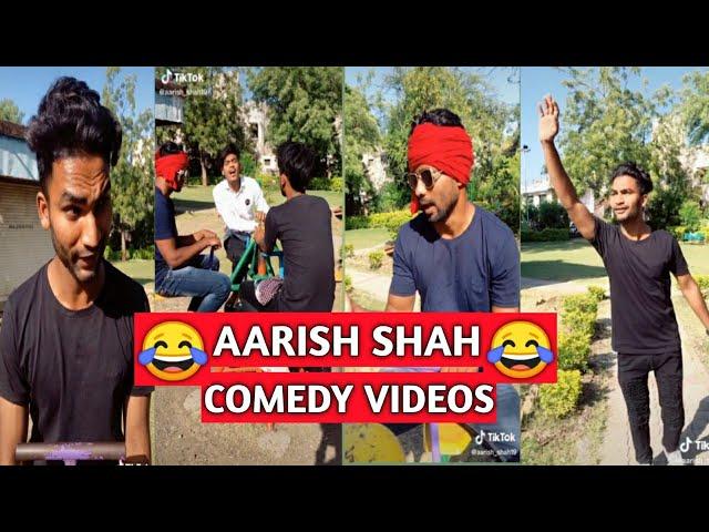 Aarish shah latest comedy tiktok videos Amravati tiktok star Aarish shah 