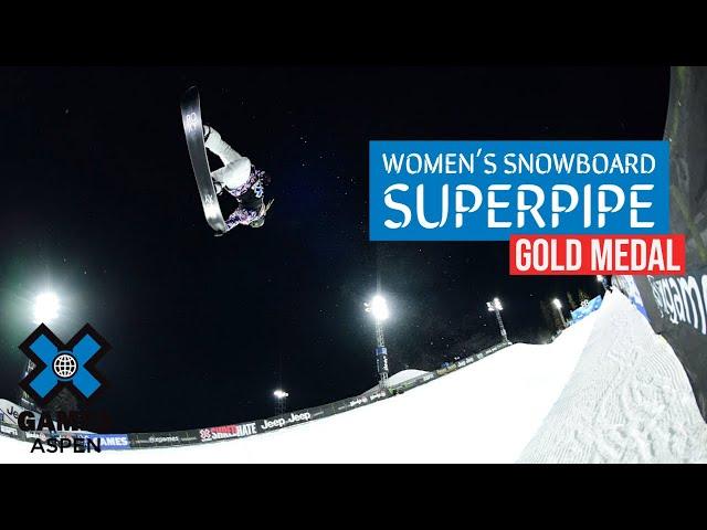 GOLD MEDAL VIDEO: Monster Energy Women’s Snowboard SuperPipe | X Games Aspen 2021