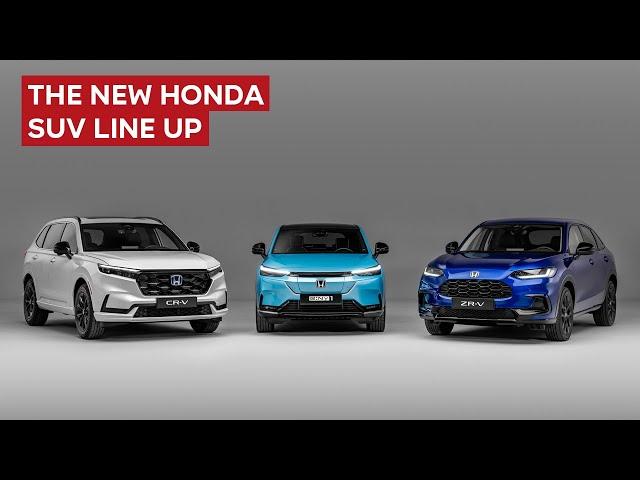 Honda New SUV Line Up 2023