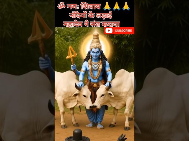 महादेव प्रकट हुए बैलों के बीच! सब रह गए दंग  | #Mahadev #Nandi#cow