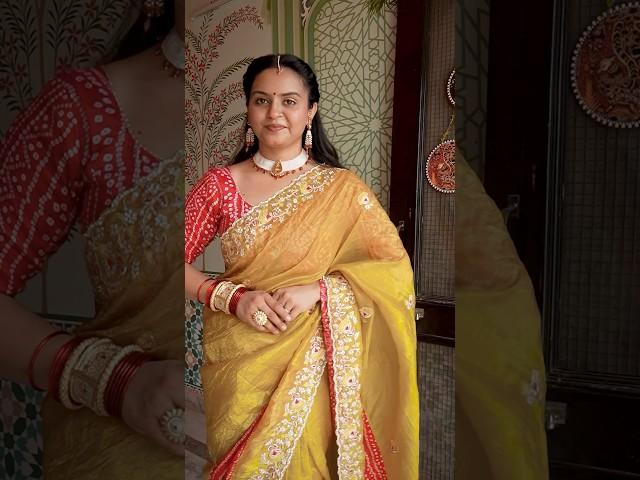 Free Pallu hack #saree #pallu #hack