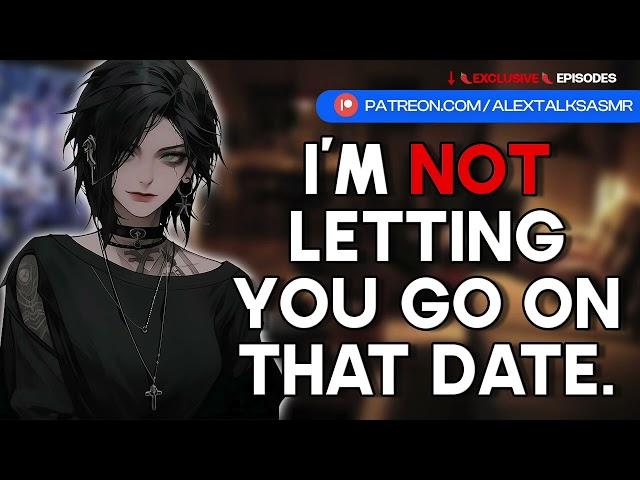 [SPICY & cute] [F4M] Possessive goth girl roommate gets jealous and pins you down [marking you] ASMR