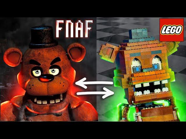 REPEATED FREDDY FROM FNAF IN LEGO