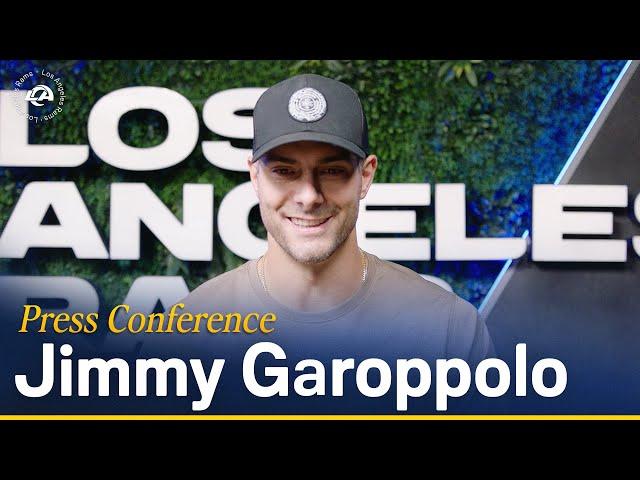 Jimmy Garoppolo On Re-Signing In LA & Influence Of The Rams Front Office In His Decision To Stay