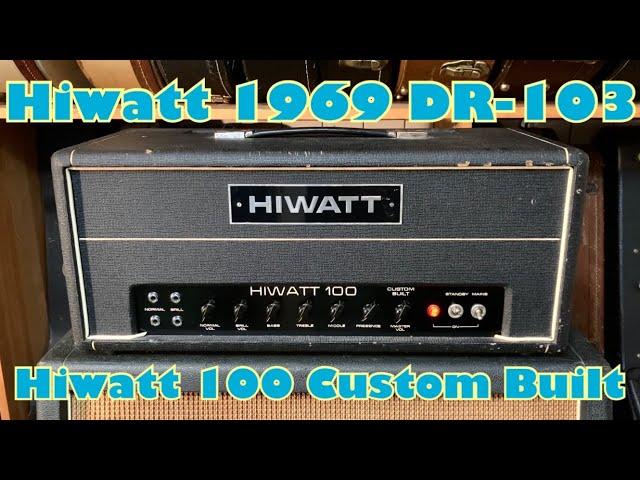 Hiwatt 1969 DR-103 Hiwatt 100 Custom Built [Metal Logo]