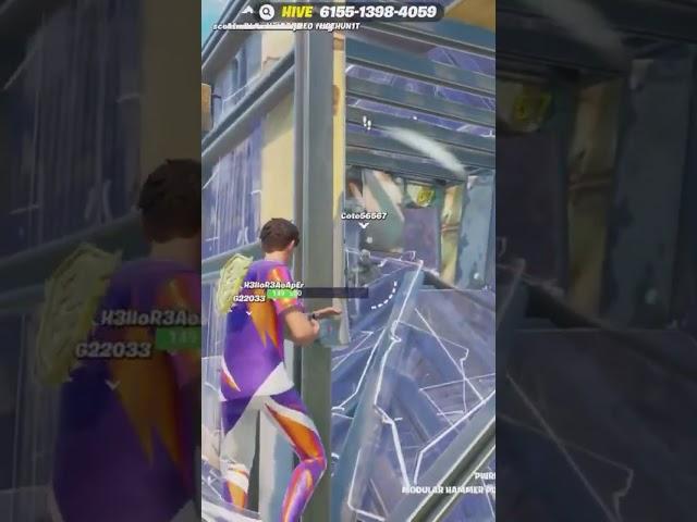 Would've been better if the first shot eliminated him #fortnite #fortniteclips