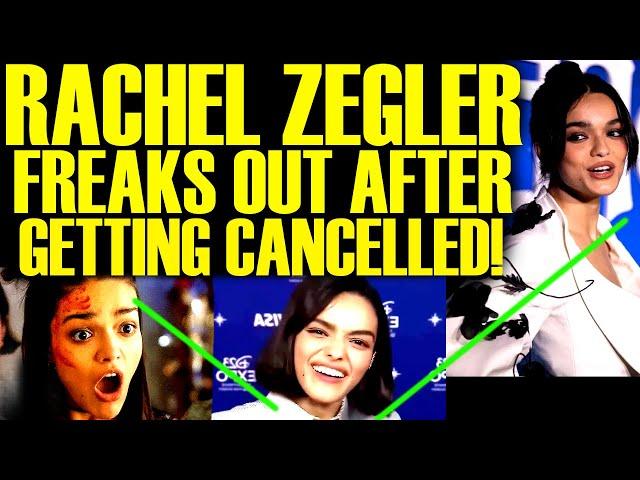 IT'S OFFICIAL! RACHEL ZEGLER JUST GOT CANCELLED BY WOKE DISNEY! SNOW WHITE PRESS TOUR DISASTER