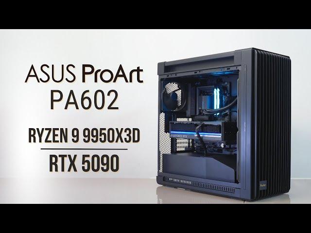 Asus PROART PA602 Ultimate High-End RTX 5090 4k Gaming Build | Ryzen 9 9950X3D