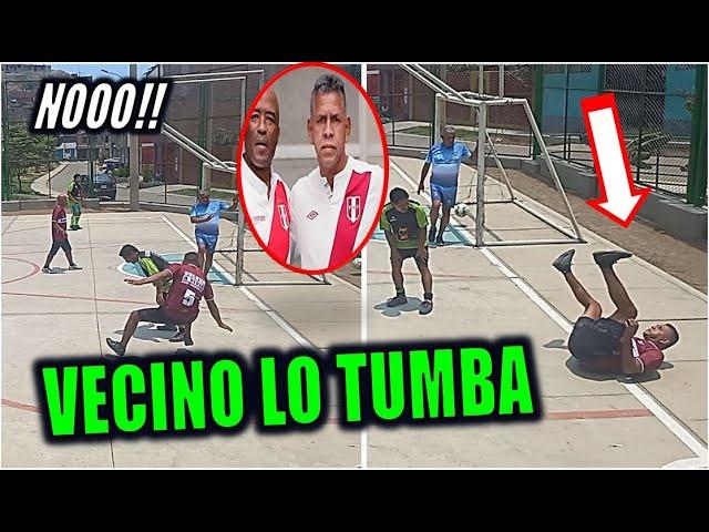 TERRIBLE CHOQUE! TUMBAN A PUMA CARRANZA Y SE ARMA LA PICONERIA. FUTSAL