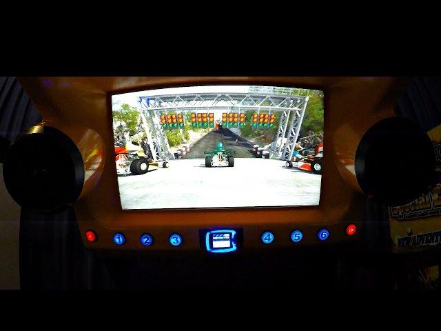 Typhoon Arcade Game Motion Theater Deluxe: Mad Wave 3D Ride Simulator With 2G Of Acceleration!