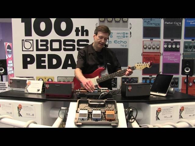 BOSS MDP Pedals NAMM 2013 Booth Demo