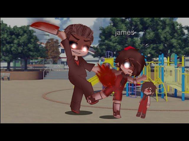 when james in dangerous |thomas and friend |gacha club| young james AU