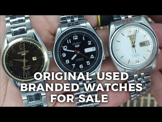 Original Used Branded Watches For Sale In Pakistan | ceelifemedia | seiko5 | Automatic | Preowned