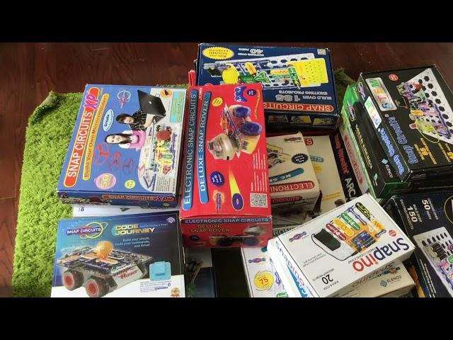 I’M BACK! My intro to my Snap Circuits Collection