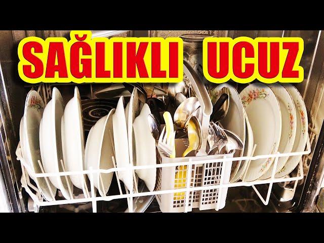 DÜNYANIN EN GÜZEL DETERJANI! (Evde Bulaşık Makinesi Deterjanı Yapımı) DIY Dishwasher Detergent