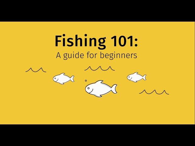 Fishing 101: A guide for beginners