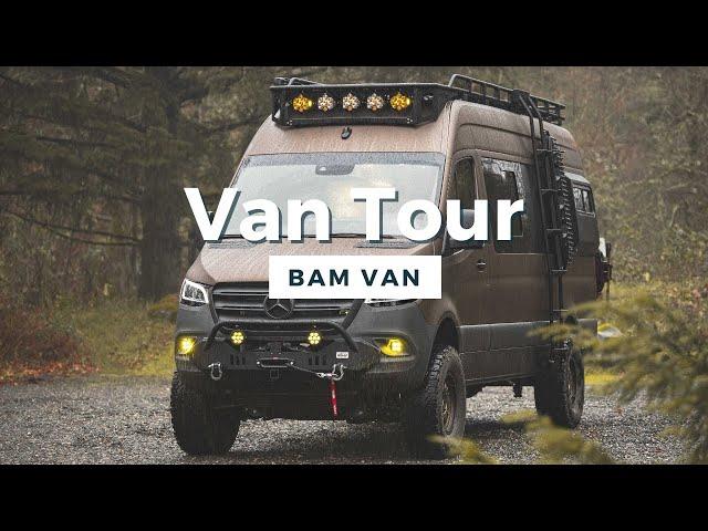 STUNNING Sprinter Conversion | This Van Has It All!