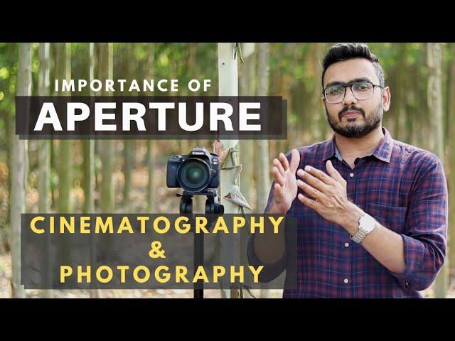 How to choose best APERTURE || Cinematography & Photography || By - Dhruvin Jain