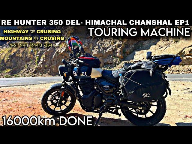 HUNTER 350 LONG RIDE | DELHI TO HIMACHAL BY BIKE | HUNTER 350 TOURING | HUNTER 350 PERFORMANCE | EP1