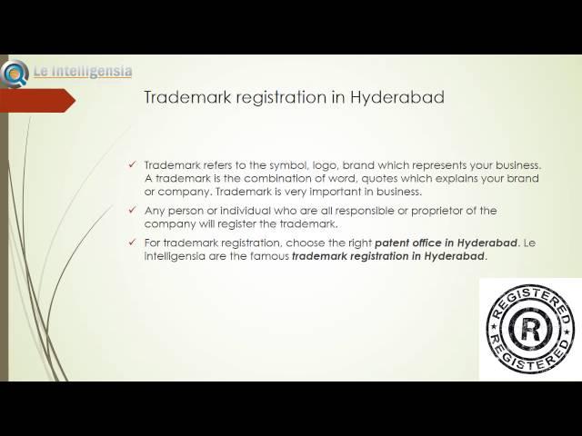 Le Intelligensia trademarkregistrationinhyderabad