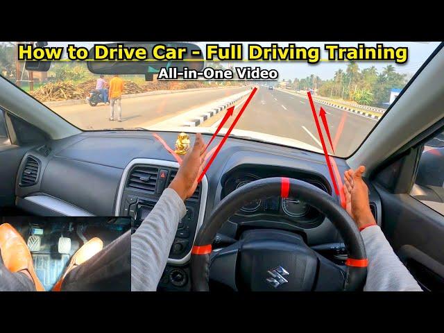 Master the Basics: Full Car Driving Training for Beginners | How to Drive a Car: Beginner's Guide