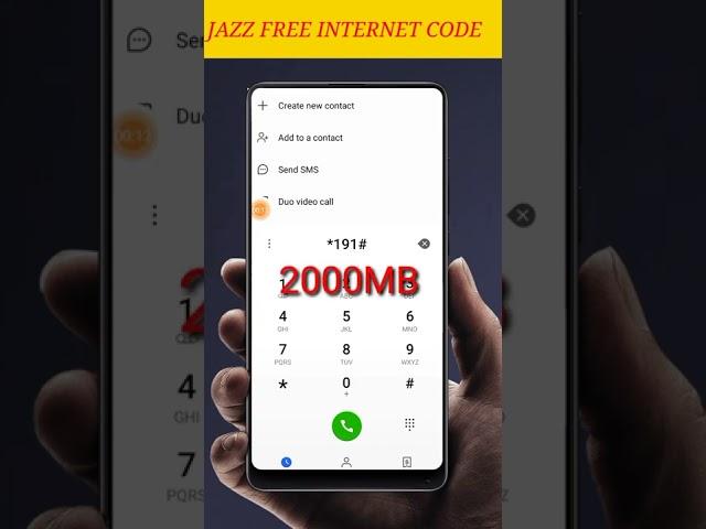 Jazz free internet    || Jazz free internet VPN|| Jazz free internet  code 4000MB