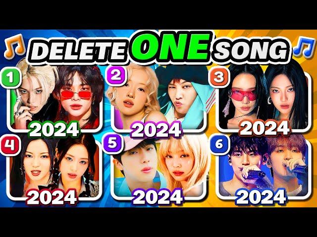 DELETE ONE SONG PER YEAR6 Songs Each Round - Kpop Quiz 2024 | K-Music Quiz