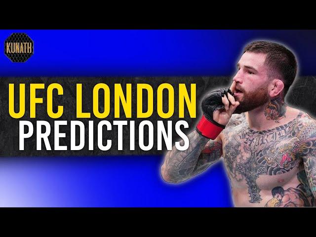 UFC LONDON PREDICTIONS | UFC LONDON FULL CARD BREAKDOWN