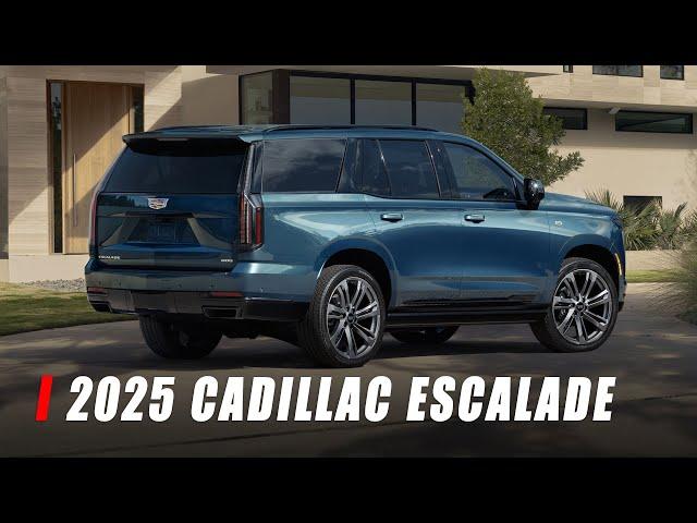 2025 Cadillac Escalade And Escalade-V Unveiled