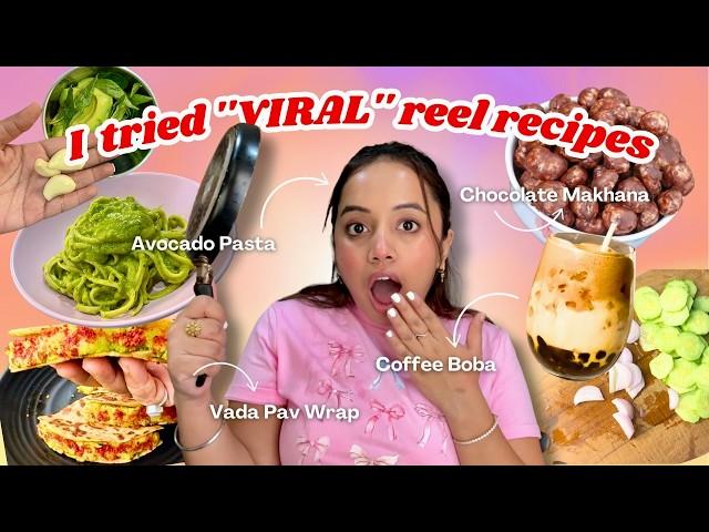 I tried VIRAL REEL RECIPES for 24 HOURS