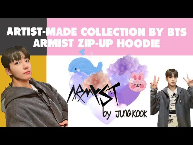 BTS JUNGKOOK's ARMYST HOODIE UNBOXINGジョングクのARMYSTフーディを紹介